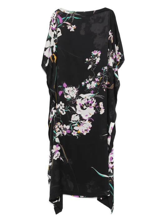 Floral-Print Maxi Dress