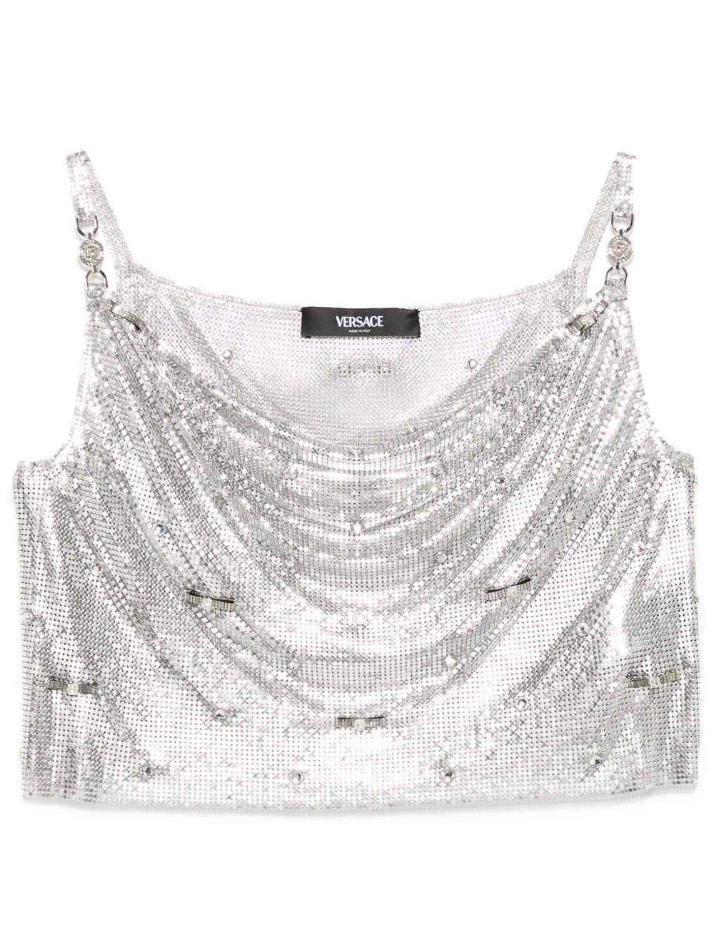 Aluminum Metal Mesh Tank Top