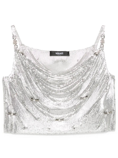 Aluminum Metal Mesh Tank Top