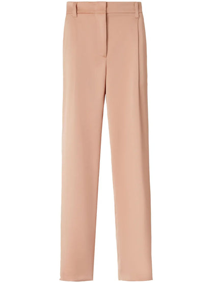 Pleat-Detail Trousers