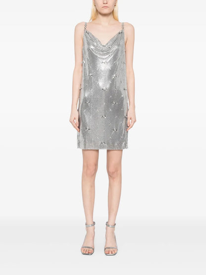Aluminum Metal Mesh Dress