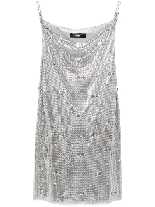 Aluminum Metal Mesh Dress