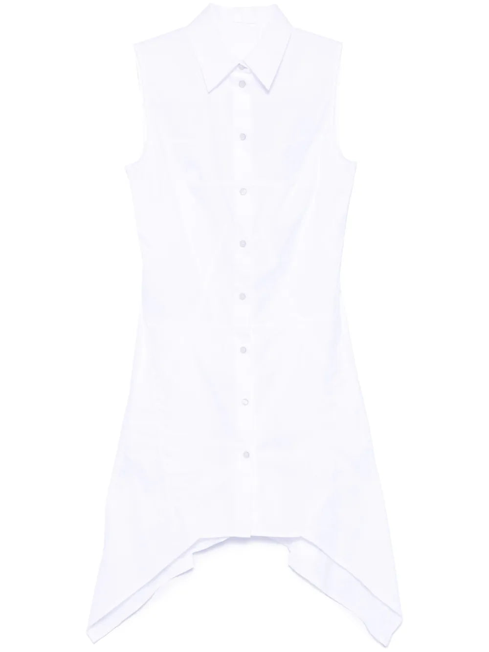 Bustier-Detail Sleeveless Mini Dress