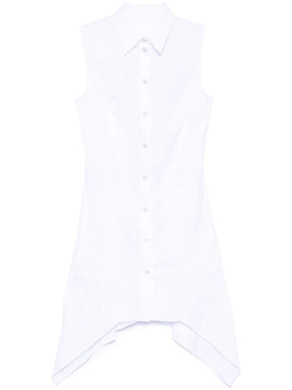Bustier-Detail Sleeveless Mini Dress