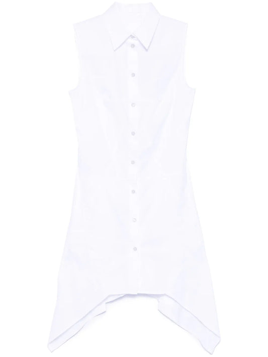Bustier-Detail Sleeveless Mini Dress