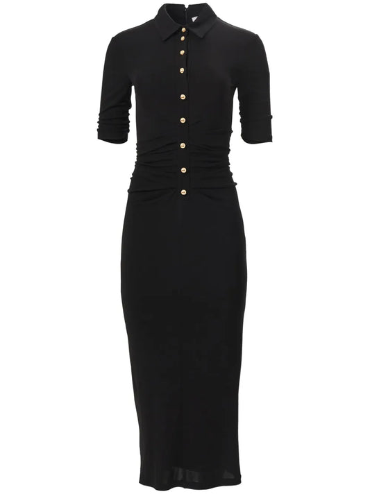 Ruched Midi Dress