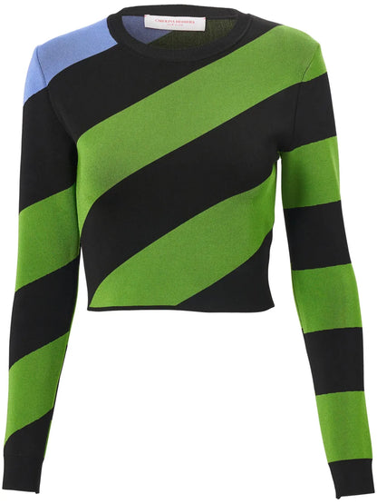 Striped Cropped Jumper