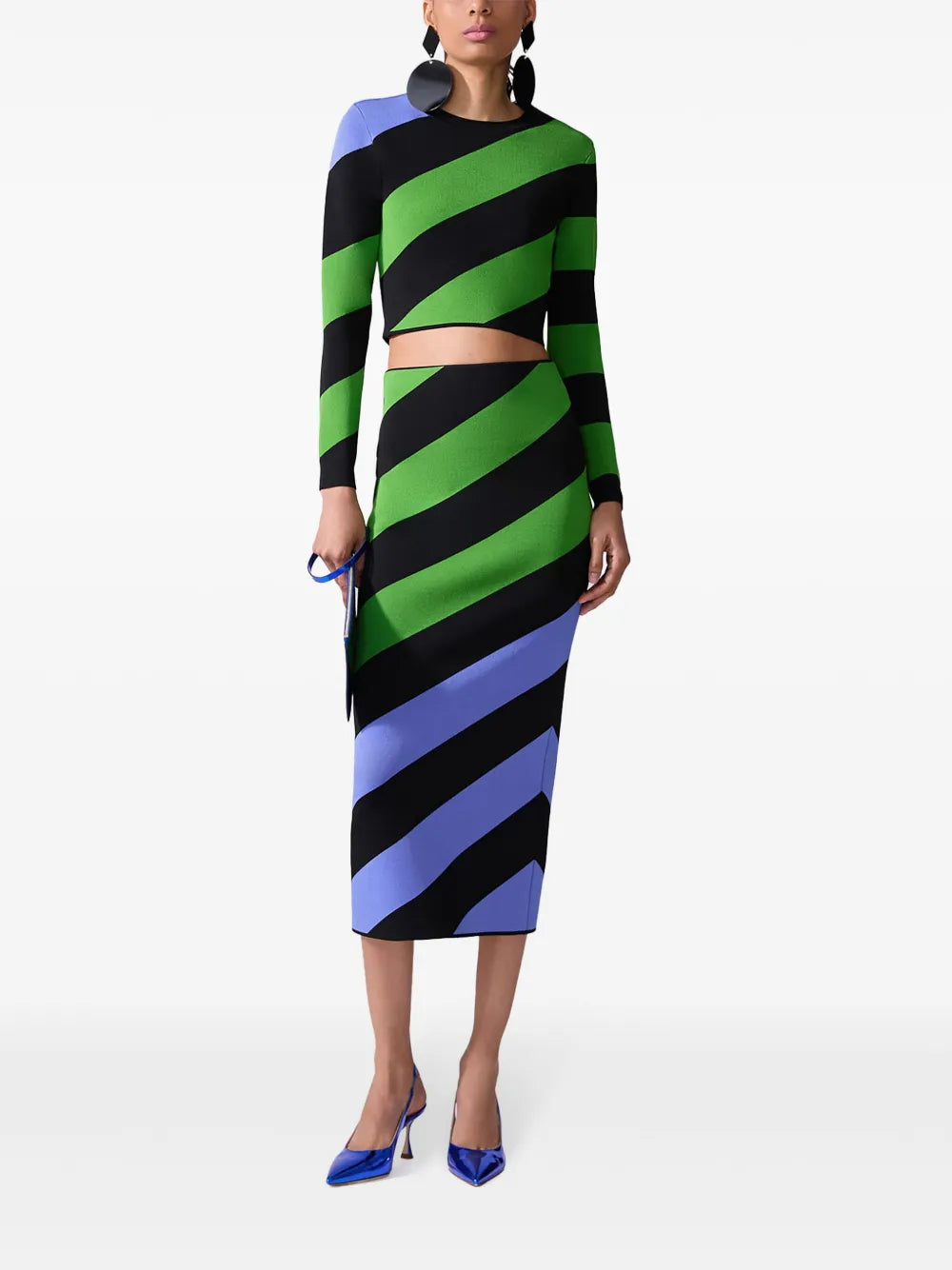Striped Cropped Jumper