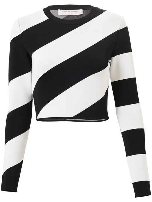 Striped Cropped Jumper