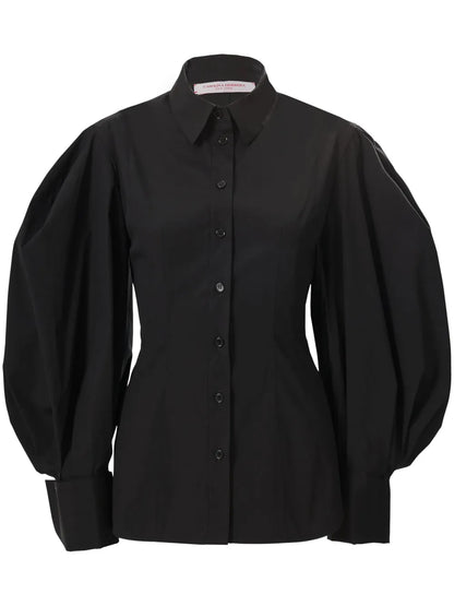 Balloon-Sleeve Shirt