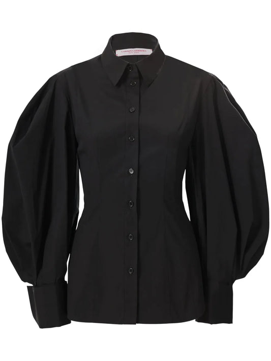 Balloon-Sleeve Shirt