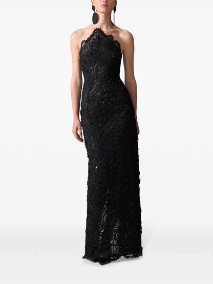 Embroidered Gown
