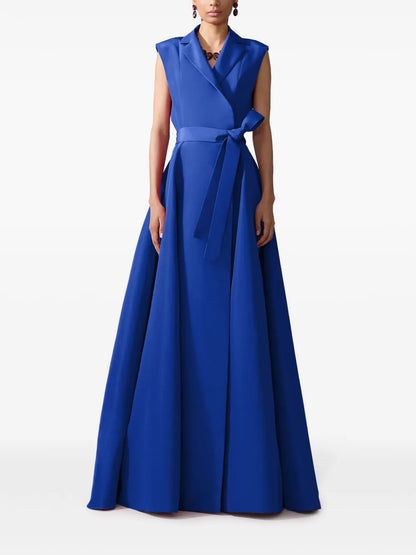 Belted Trench Gown