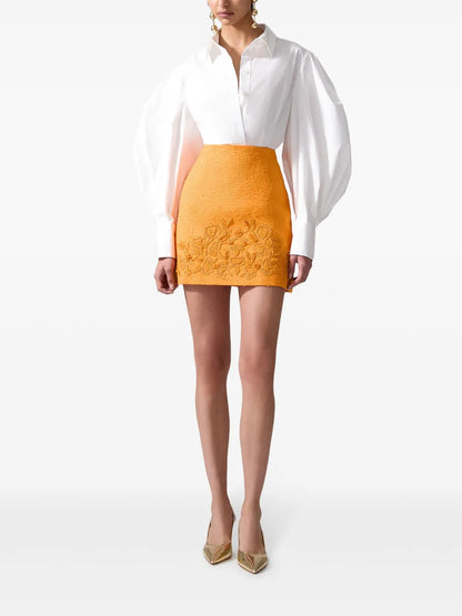 Balloon-Sleeve Shirt