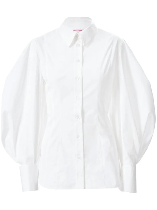 Balloon-Sleeve Shirt