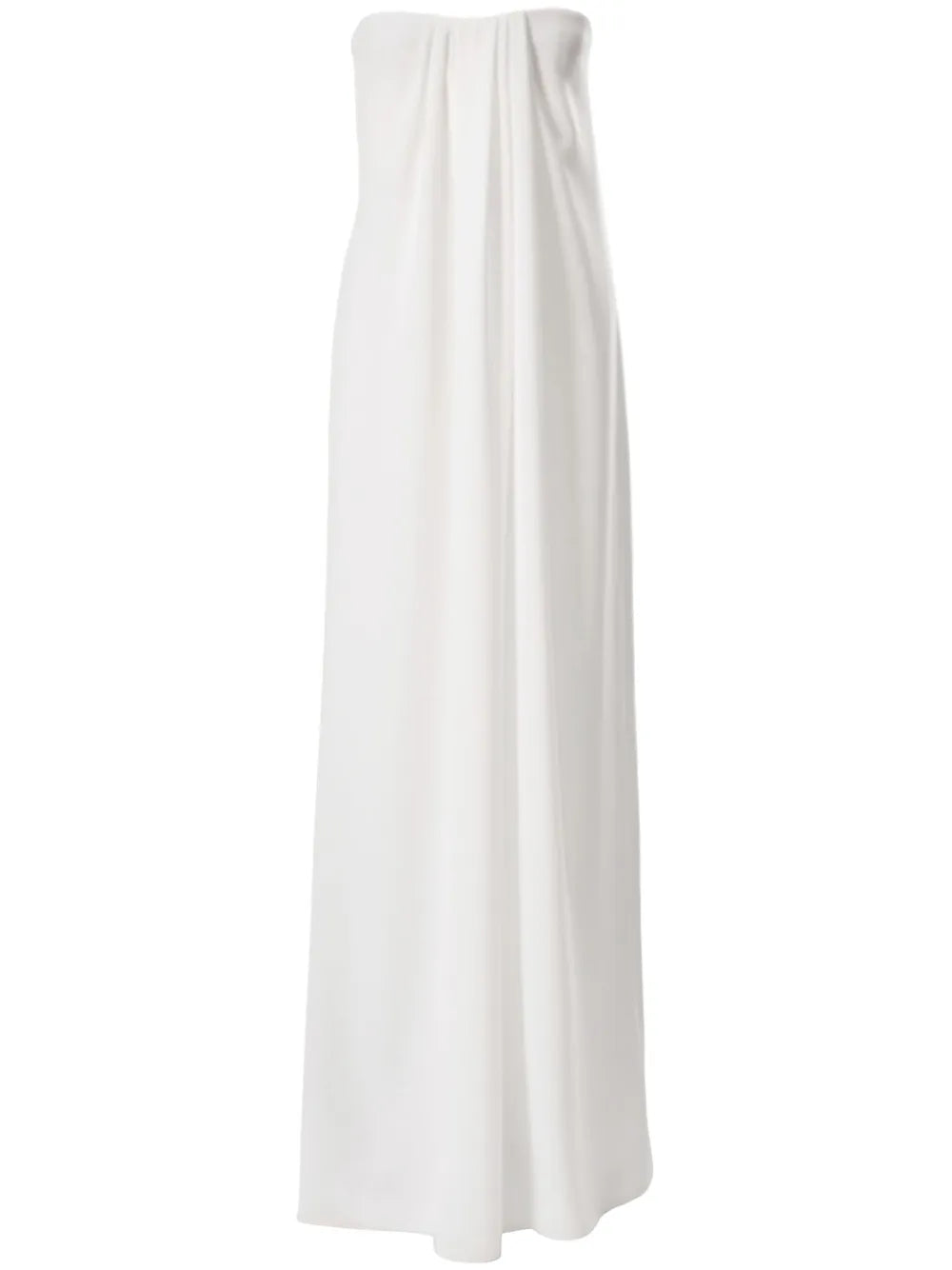 Strapless Draped Gown