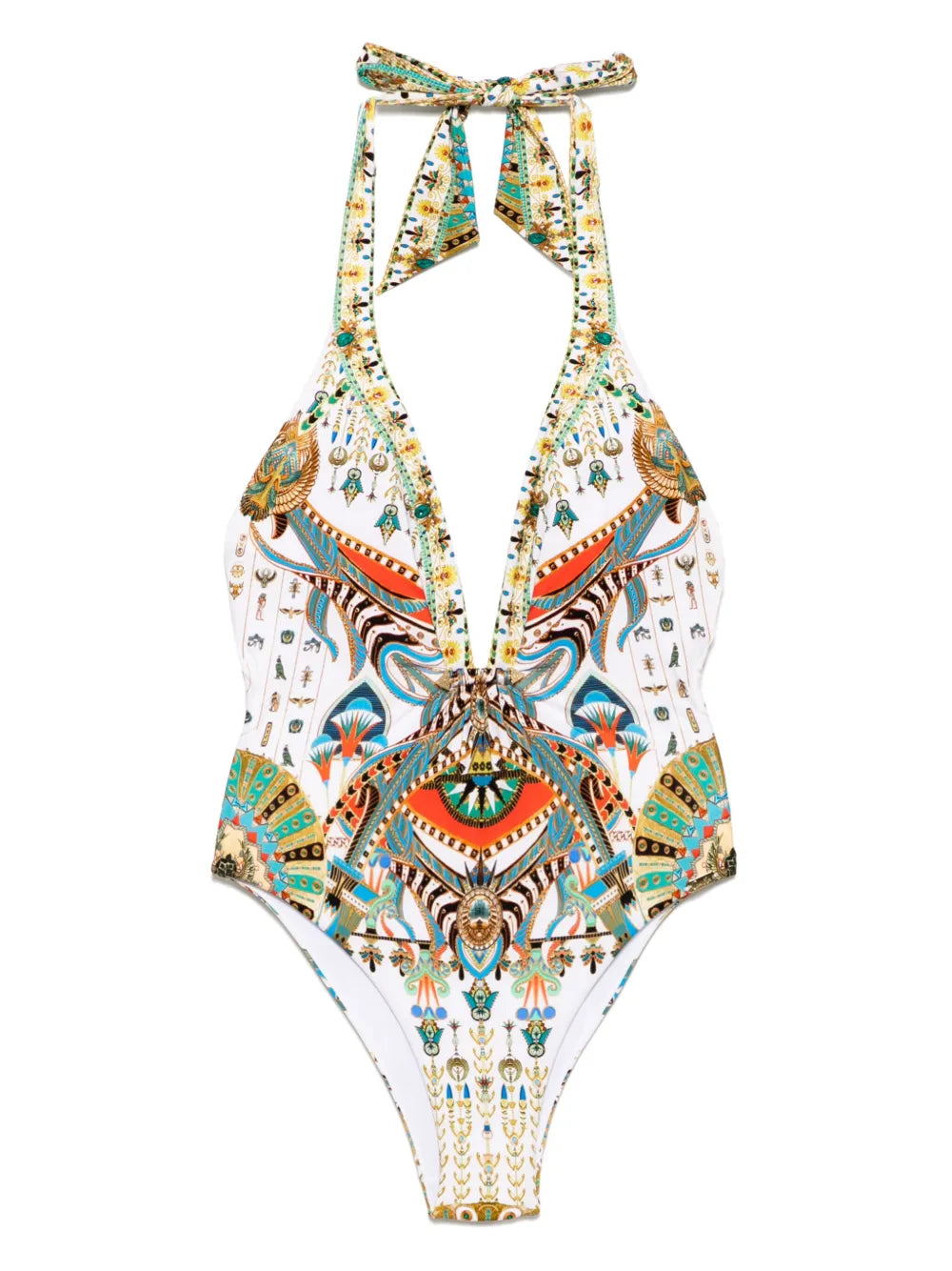 Low Back Halter One Piece