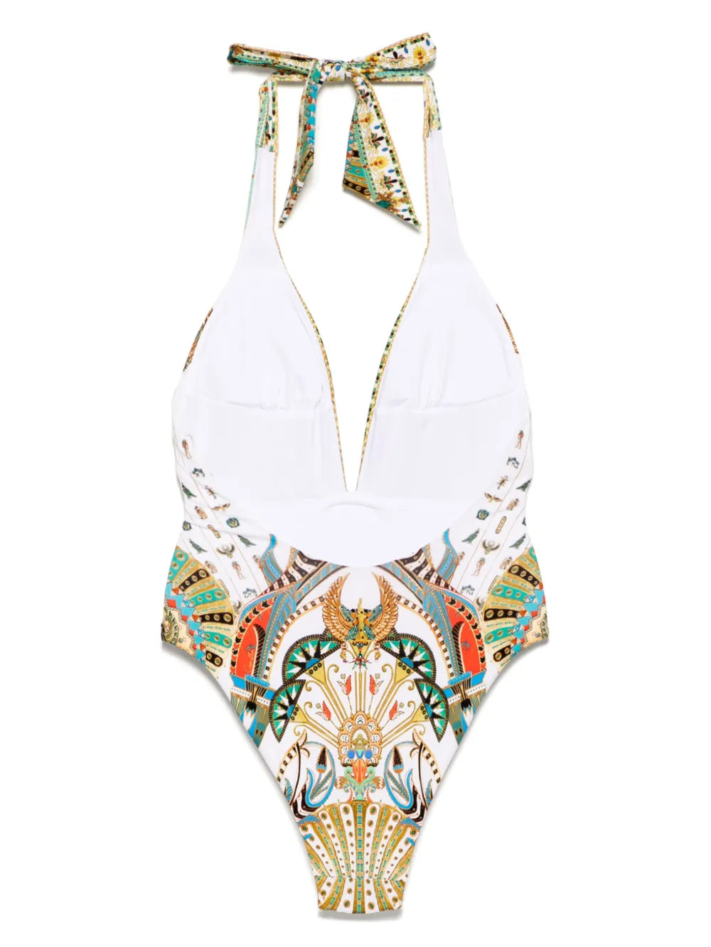 Low Back Halter One Piece