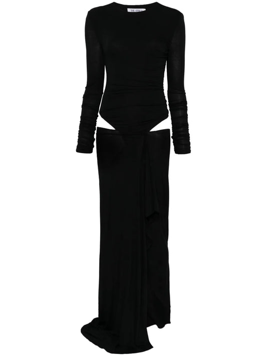 Cut Out-Detail Maxi Dress