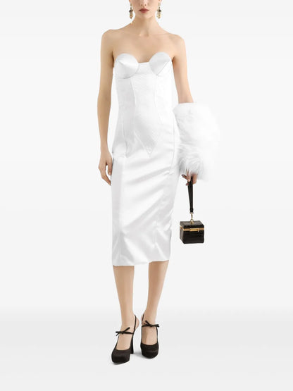 Bustier Midi Dress