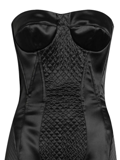 Silk-Blend Dress