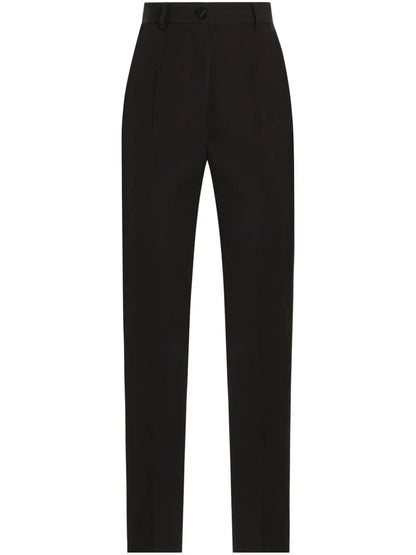 High-Waist Tailored Trousers