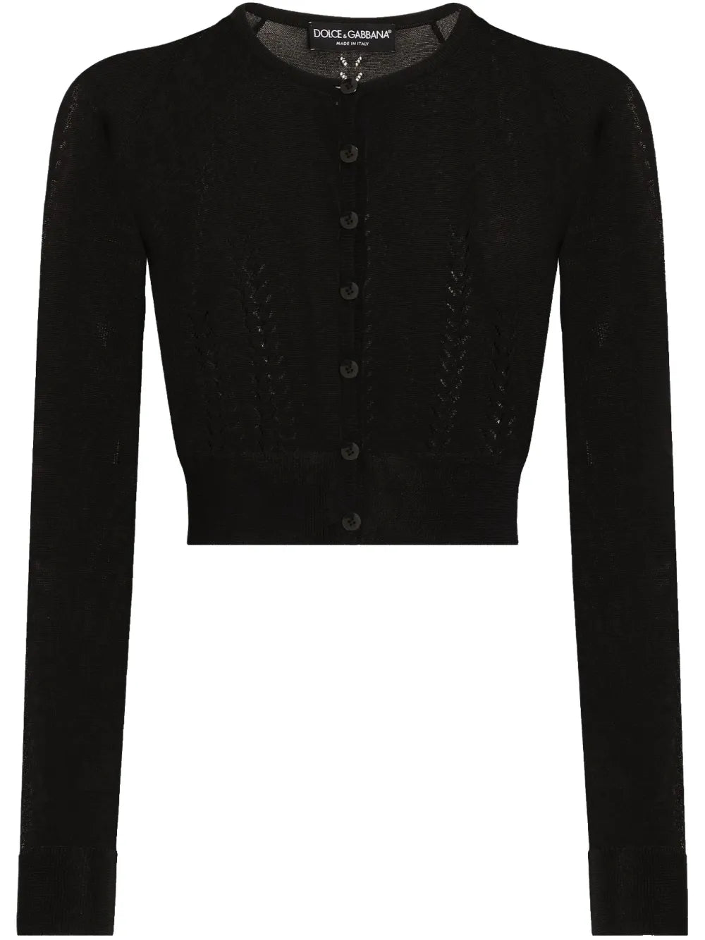 Openwork-Areas Cardigan
