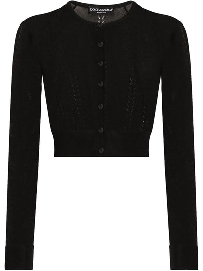 Openwork-Areas Cardigan