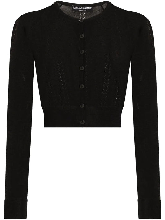 Openwork-Areas Cardigan