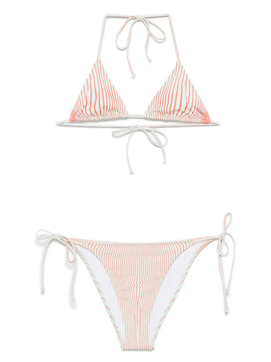 Pinstripe Body Morphing Bikini