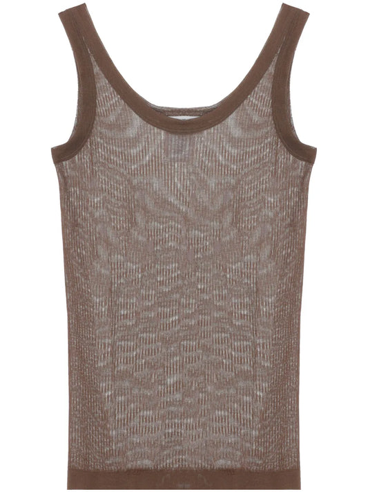 Seamless Ribbed Tank Top