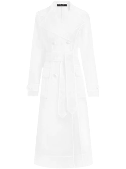 Double-Breasted Trench Coat