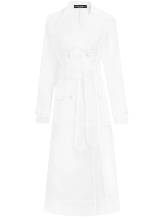 Double-Breasted Trench Coat