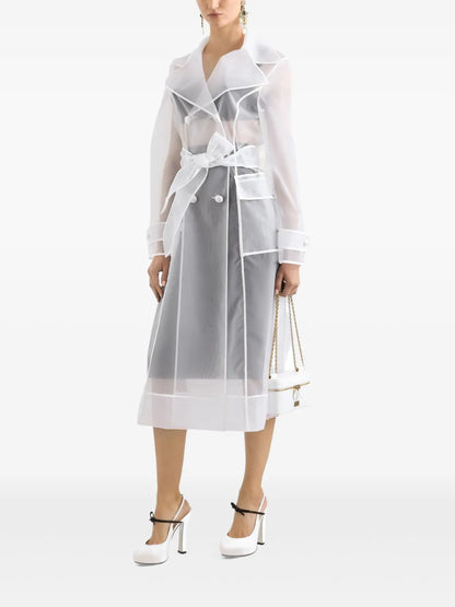 Double-Breasted Trench Coat