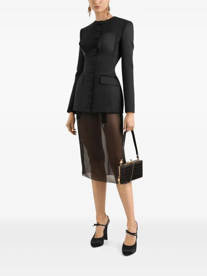 Chiffon Midi Skirt