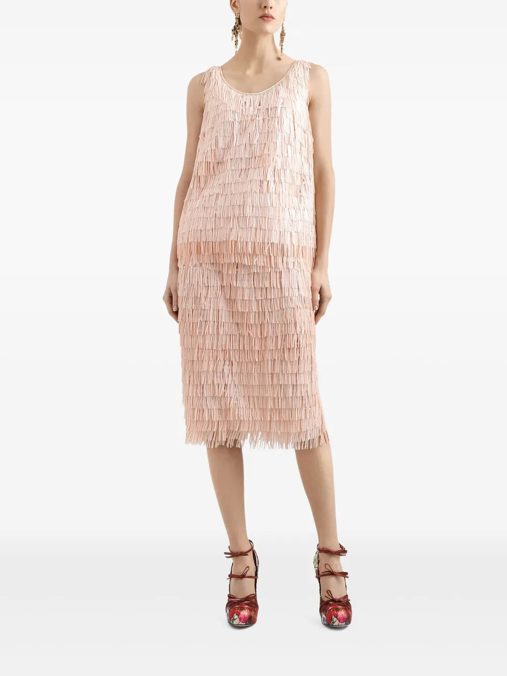 Sequinned Midi Skirt
