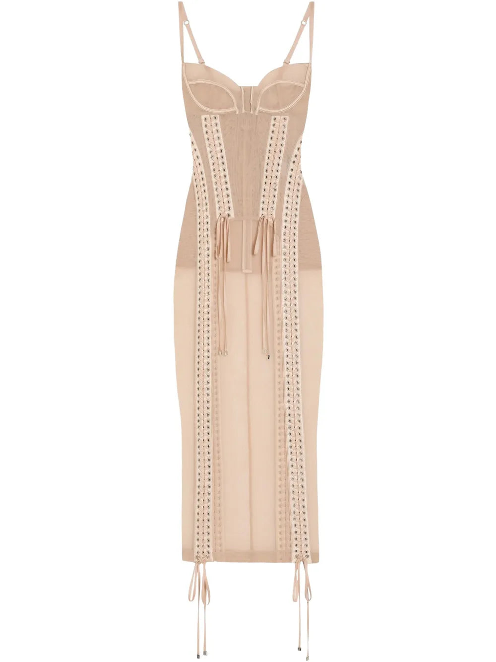 Bustier Midi Dress