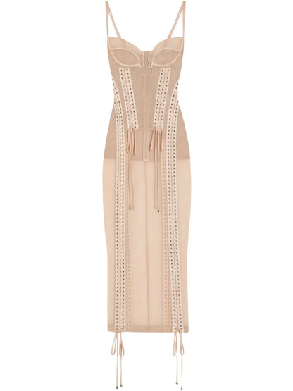 Bustier Midi Dress