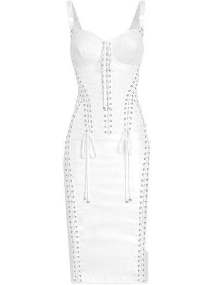 Panelled Midi Dress