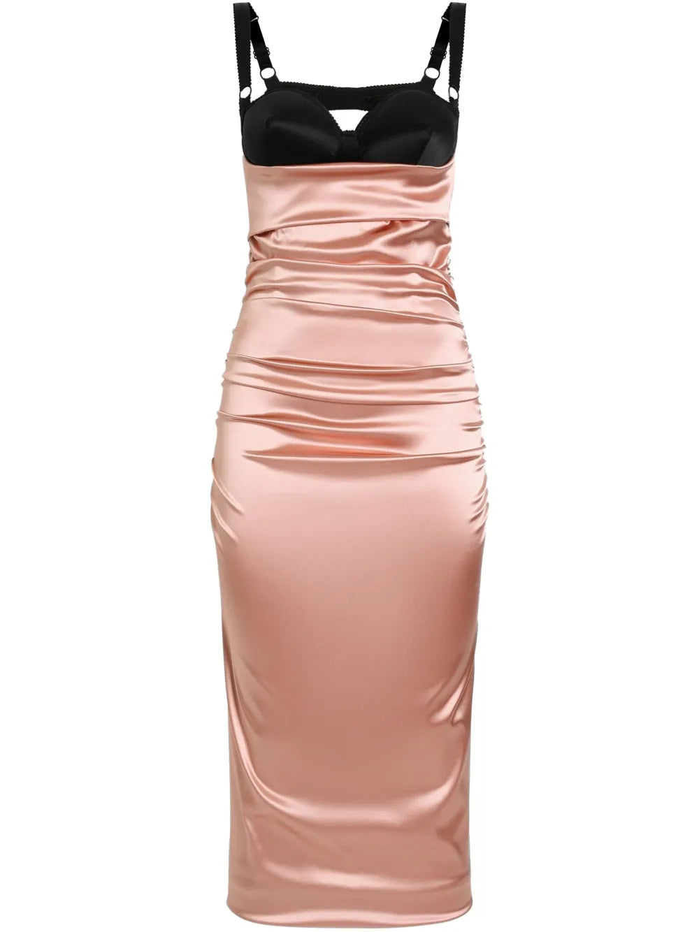 Gathered Midi Dress