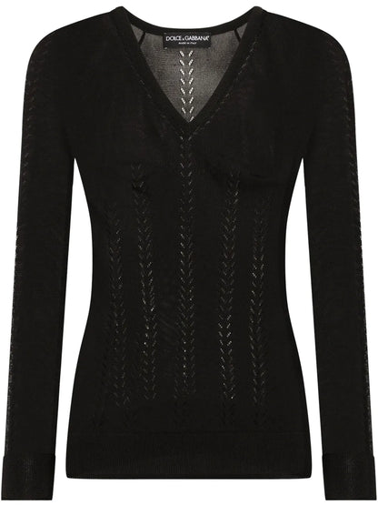 Openwork-Areas Sweater