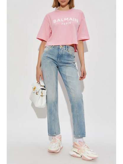 Logo-Print Cotton T-Shirt