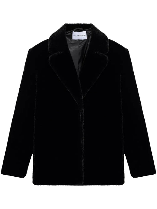 Faux-Fur Blazer