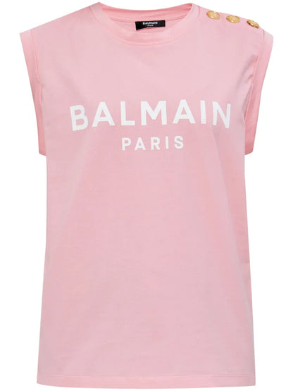 Logo-Print Tank Top