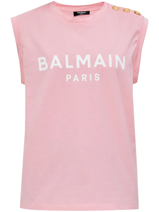 Logo-Print Tank Top