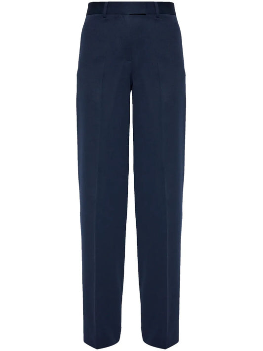 Virgin-Wool Palazzo Pants