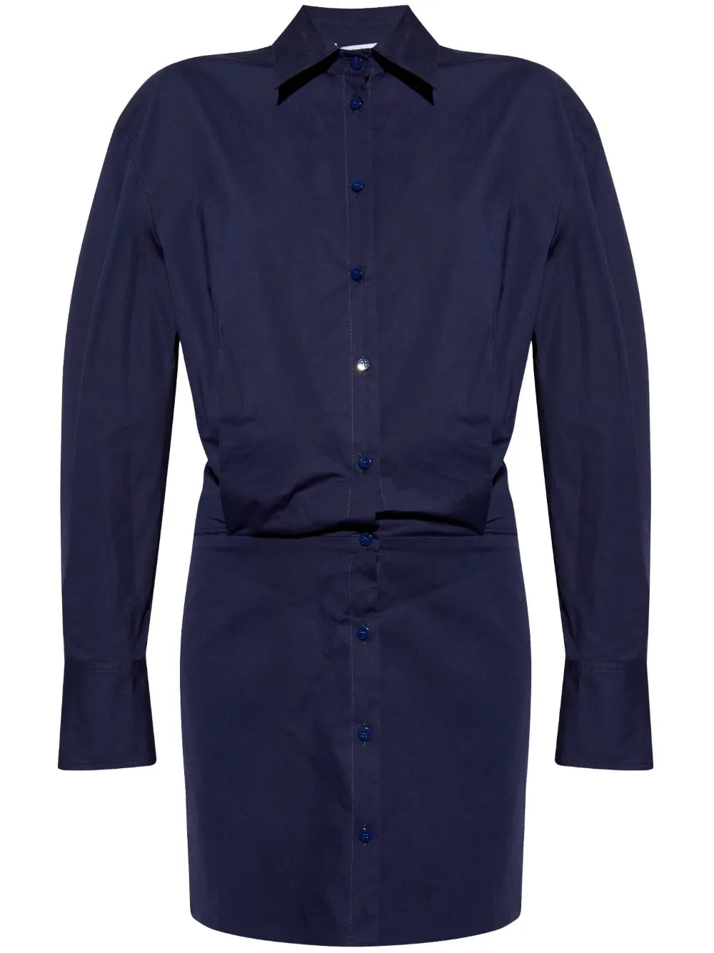 Button-Up Mini Dress