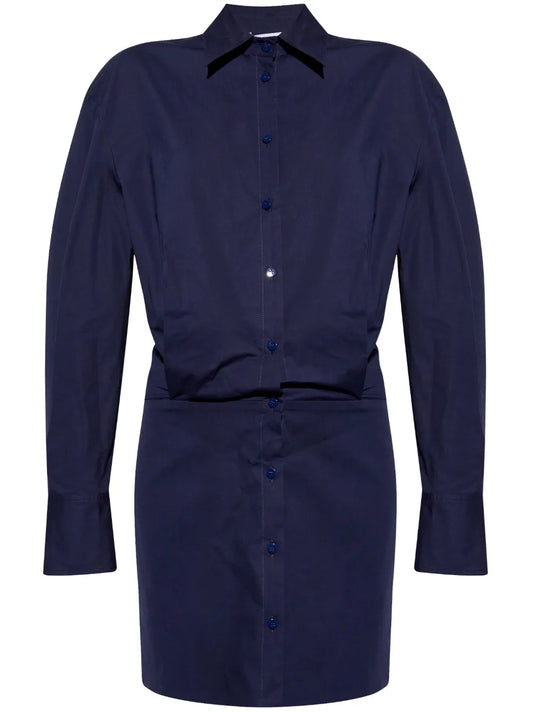 Button-Up Mini Dress