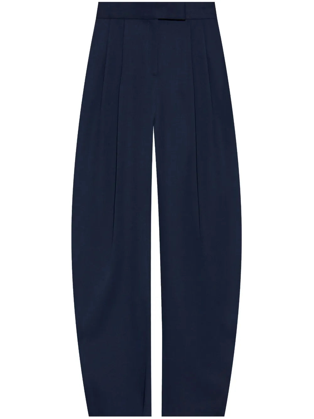 Virgin-Wool Palazzo Pants