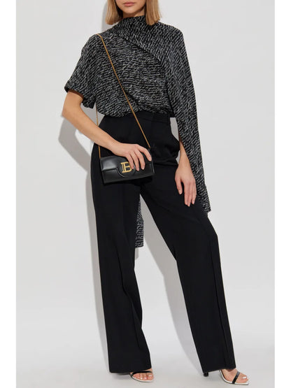 Script-Print Blouse